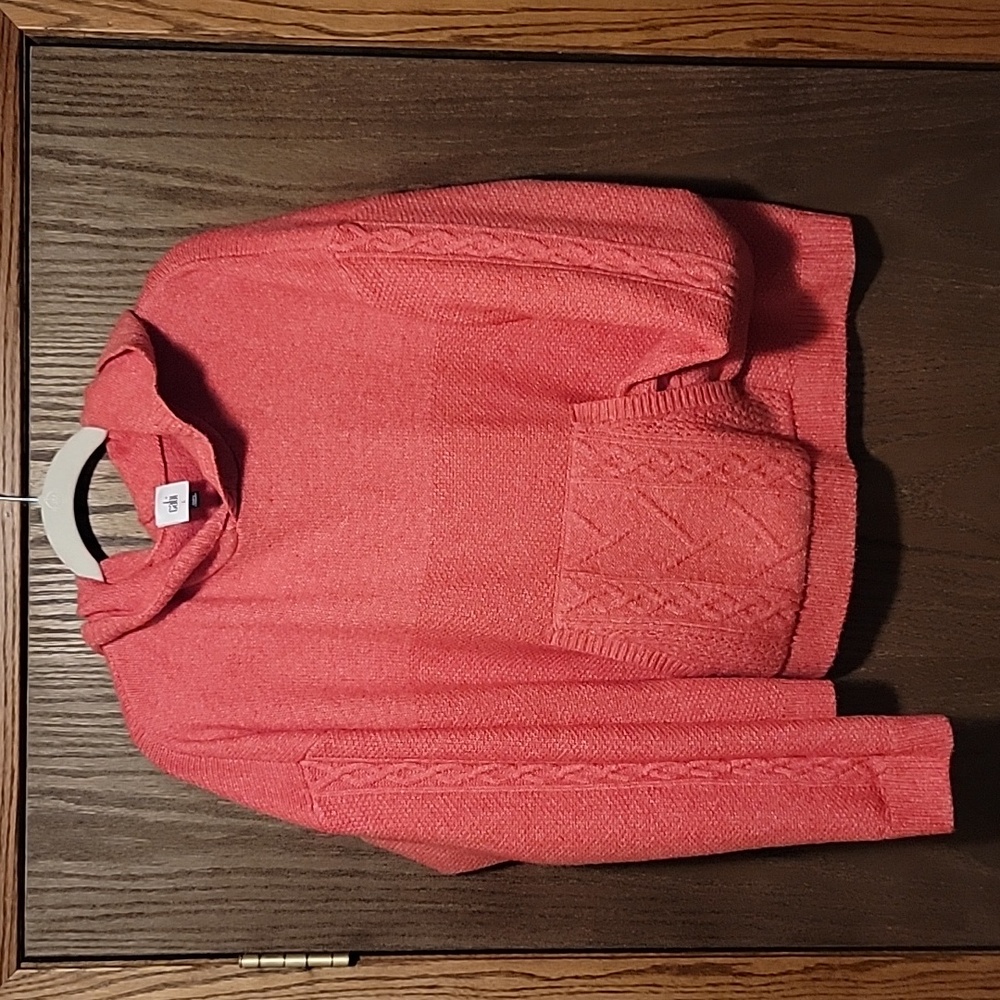Large vintage cabi pink hooded sweater